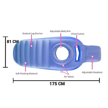 MamaComfy™ Inflatable Maternity Pillow for Blissful Belly Relief